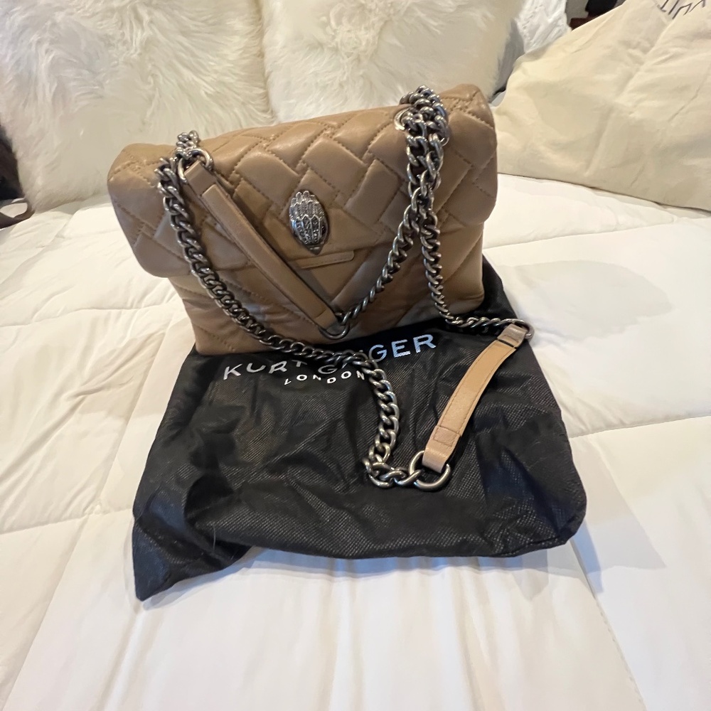 Soho Quilted Shoulder Bag Kurt Geiger London